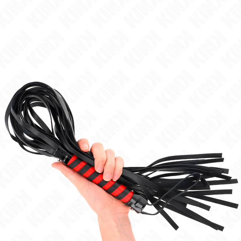 KINK - LANGE GESTREIFTE PEITSCHE 70 CM – Bild 3