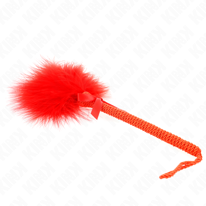 KINK - NYLONSEILSTAB MIT KISSENFEDERN UND ROTER SCHLEIFE 25 CM – Bild 4