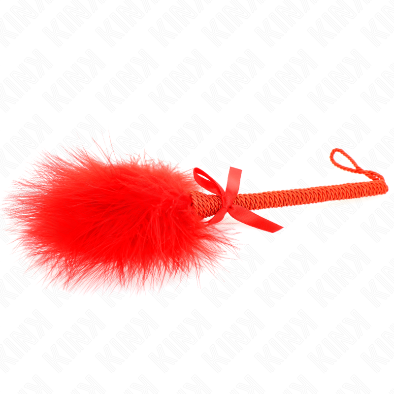 KINK - NYLONSEILSTAB MIT KISSENFEDERN UND ROTER SCHLEIFE 25 CM – Bild 3