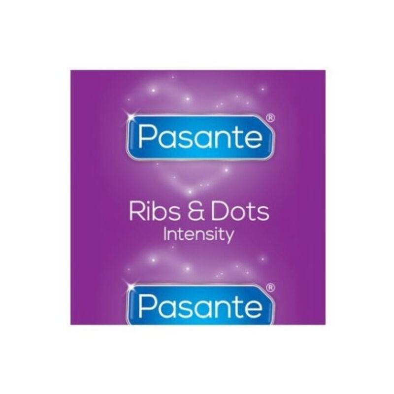 PASANTE - RIBS & DOTS INTENSITY KONDOME 144 EINHEITEN – Bild 3