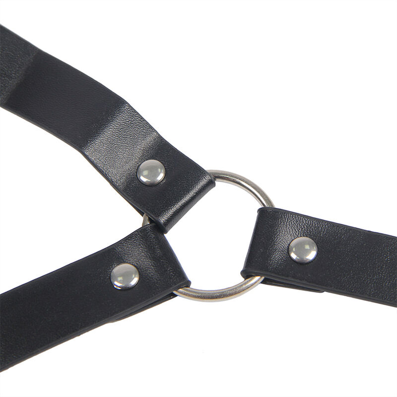 SUBBLIME - 953720 BONDAGE LEDERRIEMEN BRUSTKLEMMEN SCHWARZ EINE GRÖSSE – Bild 8