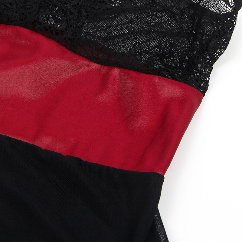 SUBBLIME - 954437 BONDAGE-KLEID AUS SPITZE SCHWARZ L/XL – Bild 10