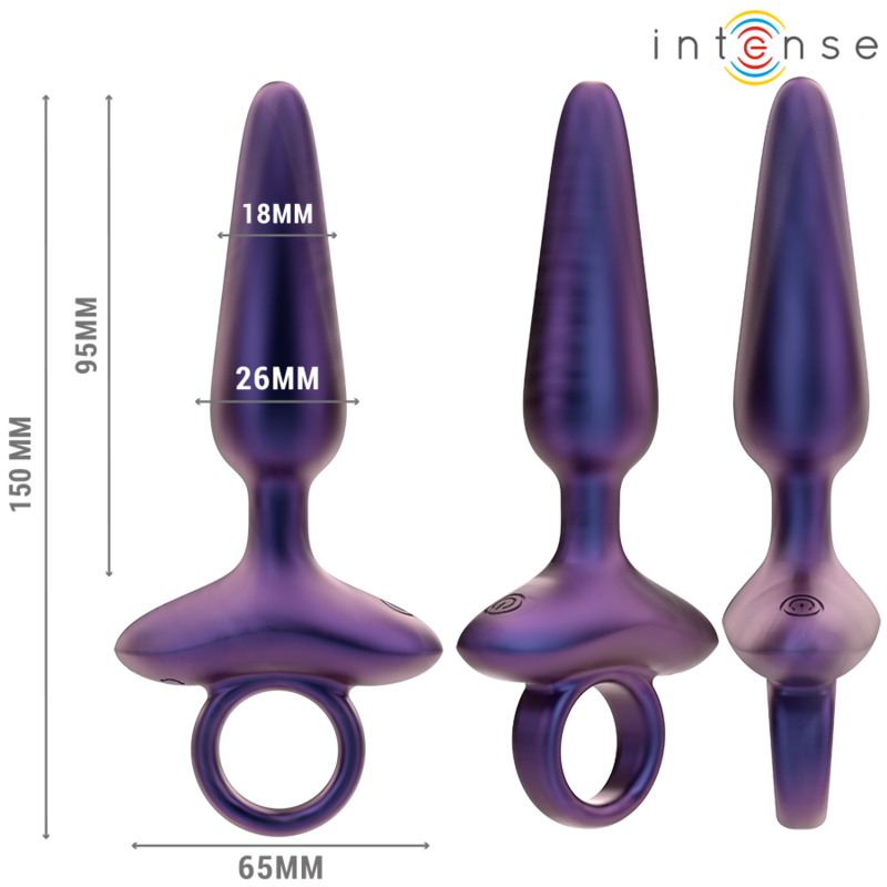 INTENSE - MARLON VIBRIERENDER ANALSTECKER MODELL 4 MIT FERNBEDIENUNG – Bild 3