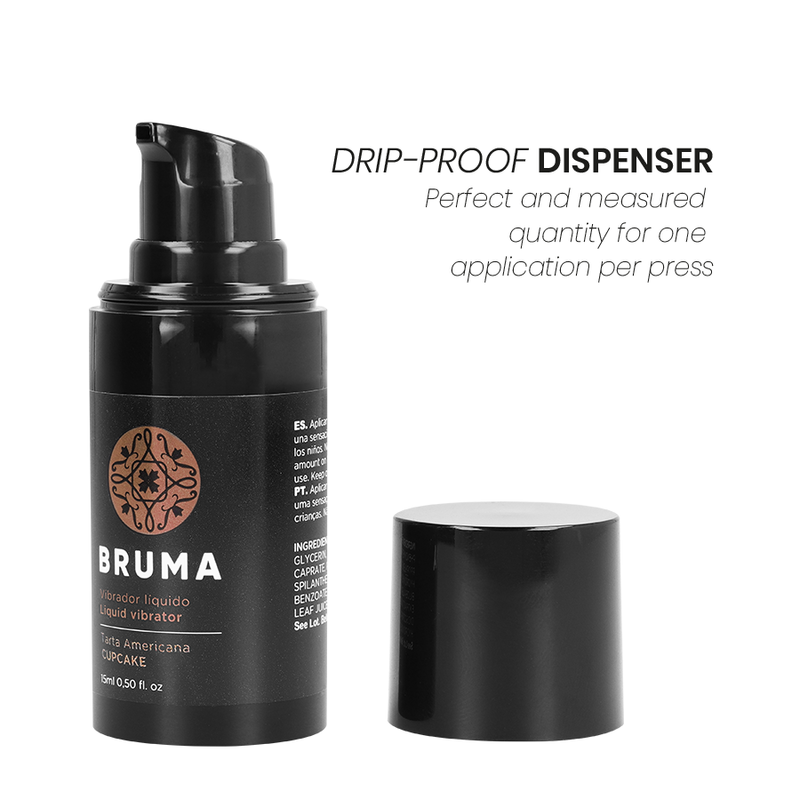 BRUMA - FLÜSSIGER VIBRATOR ULTRA GLEITEND CUPCAKE 15 ML – Bild 4