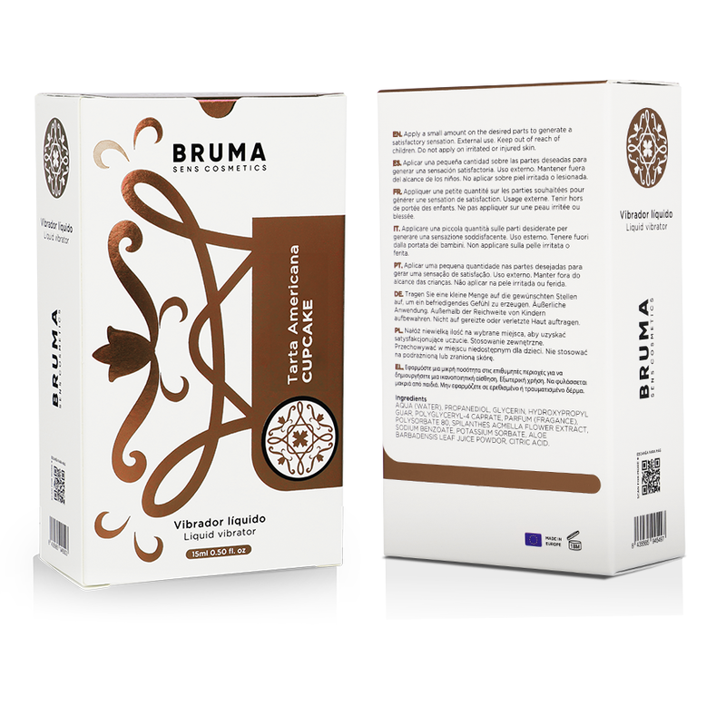 BRUMA - FLÜSSIGER VIBRATOR ULTRA GLEITEND CUPCAKE 15 ML – Bild 7