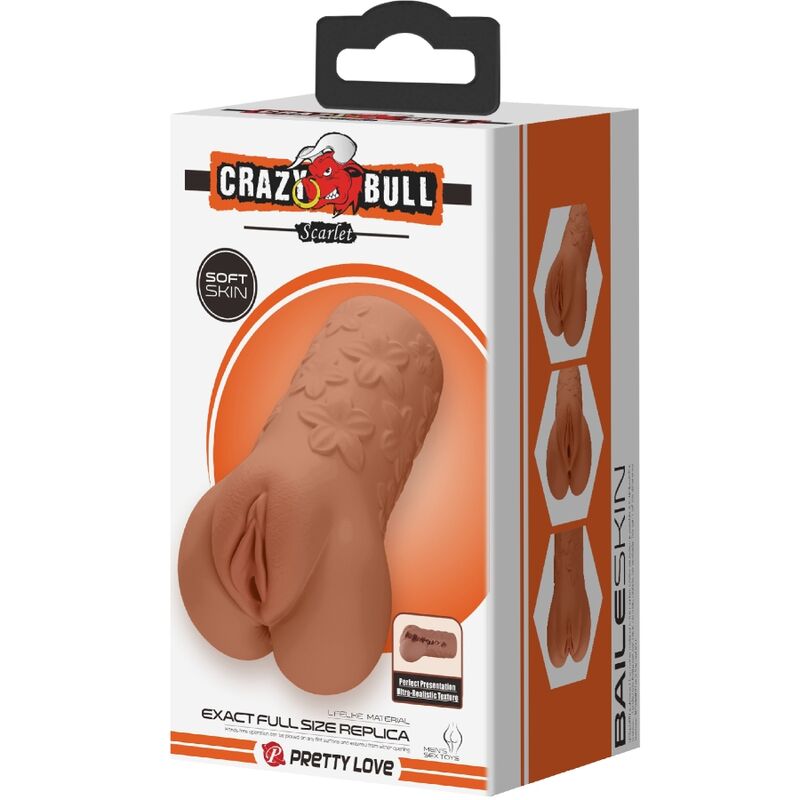 CRAZY BULL - SCARLET VAGINA UND ANUS DESIGN MIT BLUMENFLEISCH – Bild 3