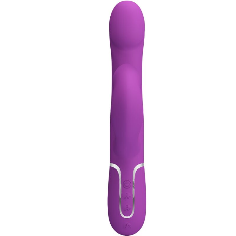 PRETTY LOVE - 4 IN 1 MULTIFUNKTIONSVIBRATOR & STIMULATOR LILA – Bild 3