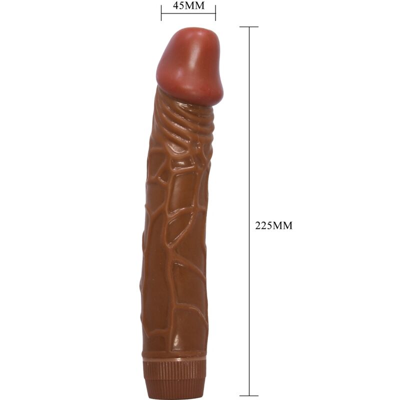BAILE - BOB REALISTISCHER VIBRATOR 22,5 CM MULATTE – Bild 5