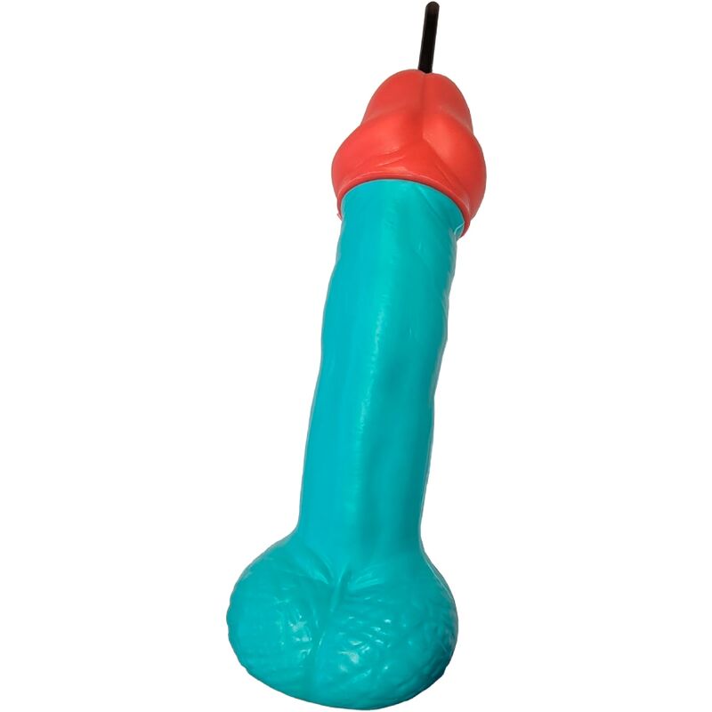 DIABLO PICANTE - BLAUER PENISBECHER AUS KUNSTSTOFF