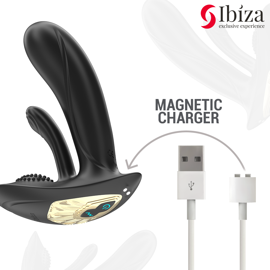 IBIZA – TRAGBARER VIBRATOR MIT G-PUNKT- UND KLITORISSTIMULATION MIT FERNBEDIENUNG – Bild 5