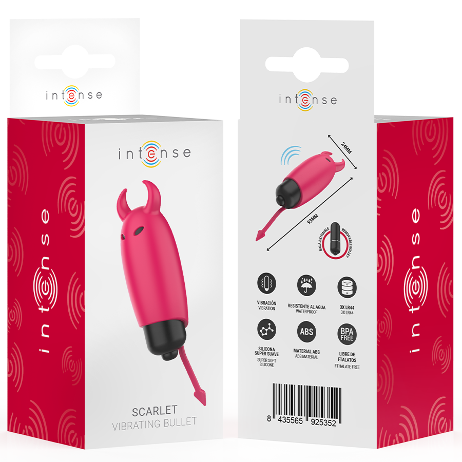 INTENSE - SCARLET VIBRIERENDE KUGEL RED DEMON 9,3 X 2,4 CM – Bild 6