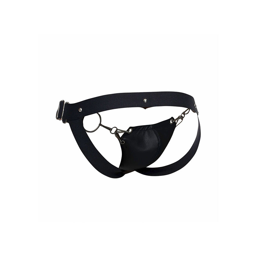 MOB - DNGEON JOCKSTRAP SCHWARZER DRUCK EINE GRÖSSE – Bild 5