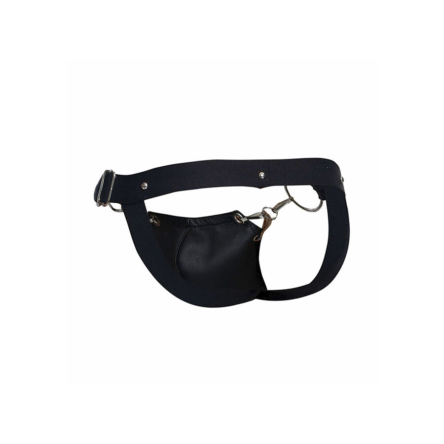 MOB - DNGEON JOCKSTRAP SCHWARZER DRUCK EINE GRÖSSE – Bild 9