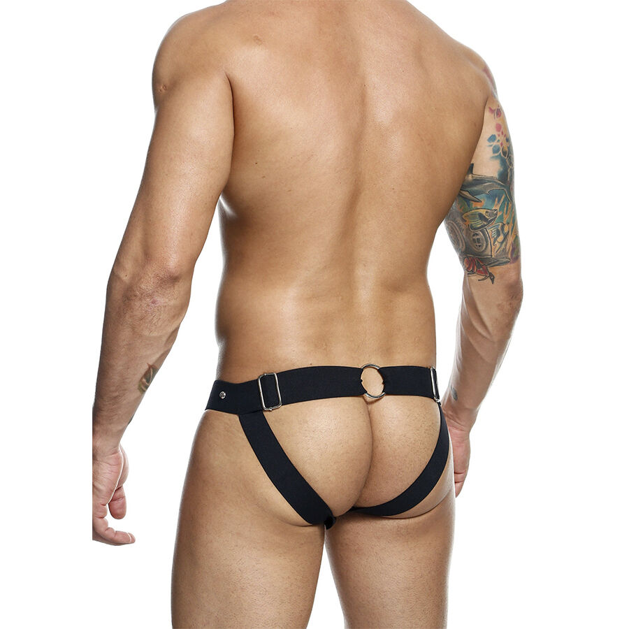 MOB - DNGEON JOCKSTRAP SPORTSMAN SCHWARZ EINE GRÖSSE – Bild 3