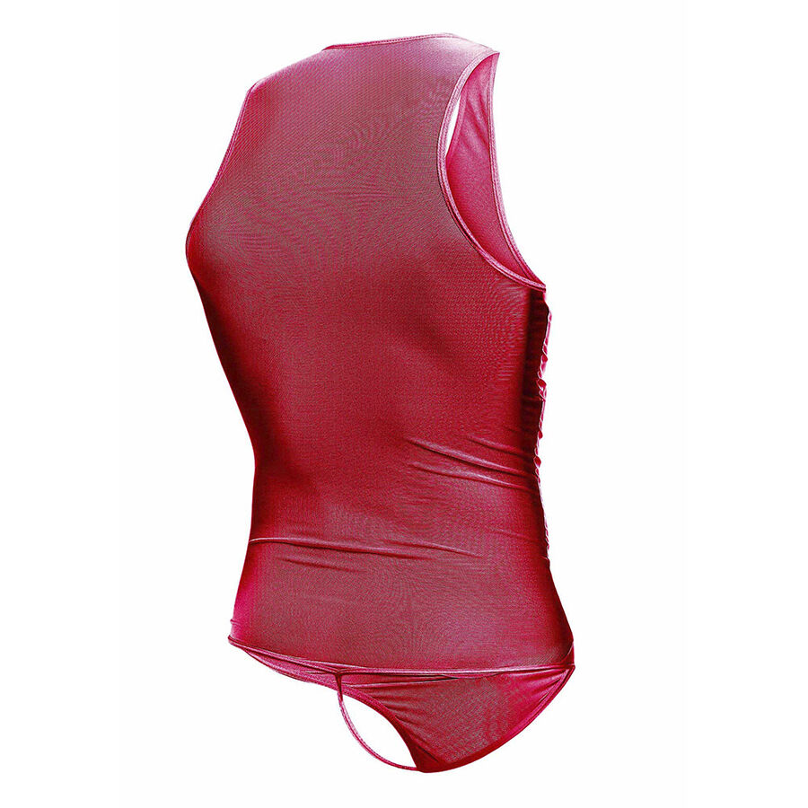 MOB - BODYSHEER TRANSPARTE ROJO TALLA S/M – Bild 3