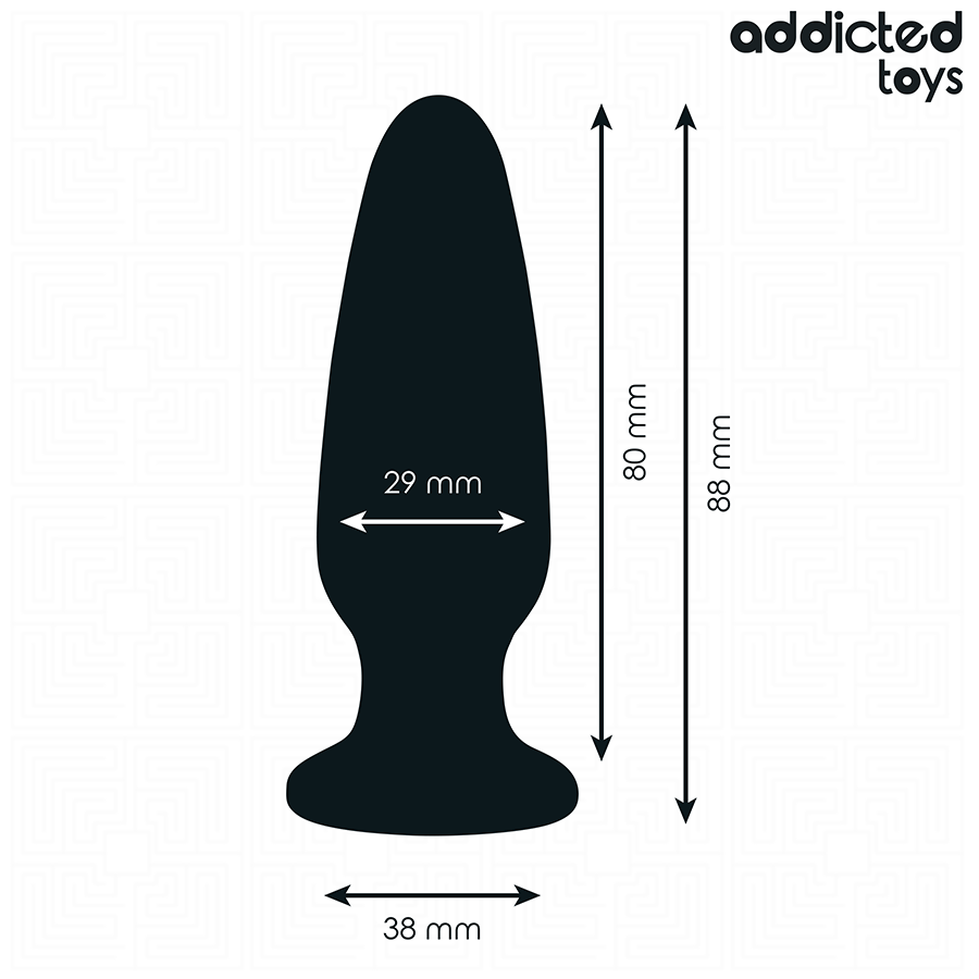 ADDICTED TOYS - ANAL PLUG MIT JUWEL GRÖSSE S 8,8 CM – Bild 5