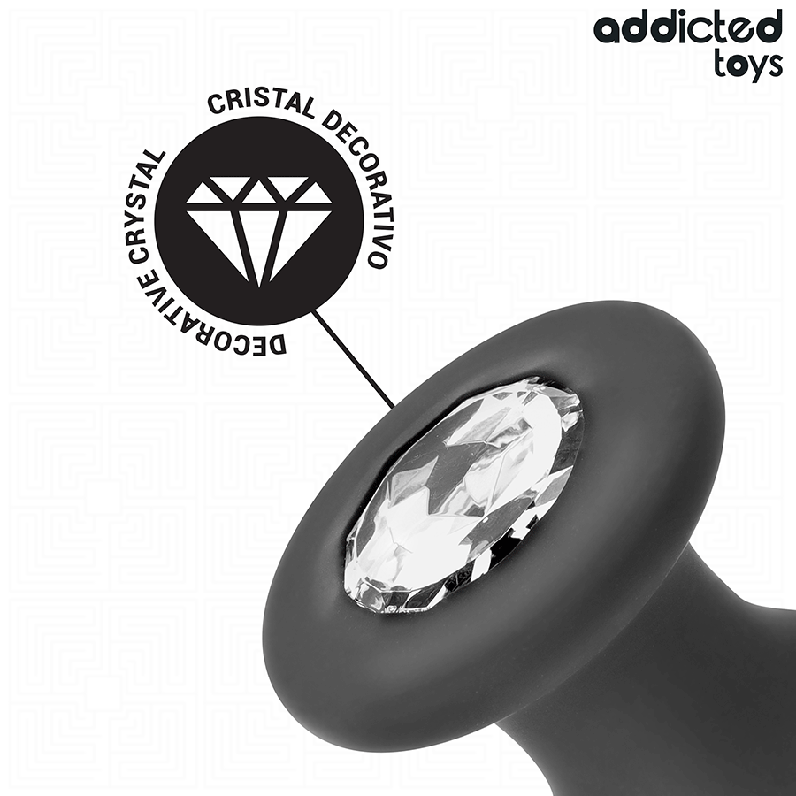 ADDICTED TOYS - ANAL PLUG MIT JUWEL GRÖSSE S 8,8 CM – Bild 3