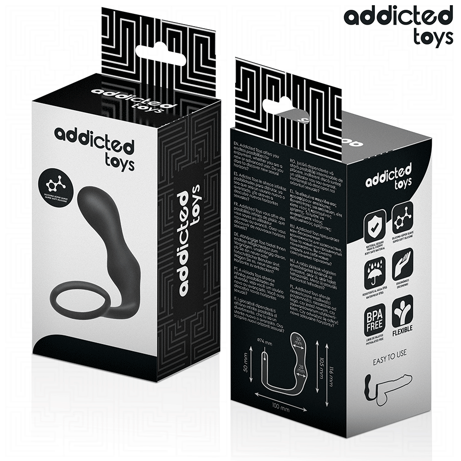ADDICTED TOYS - ANALPLUG MIT RING MODELL 3 – Bild 5