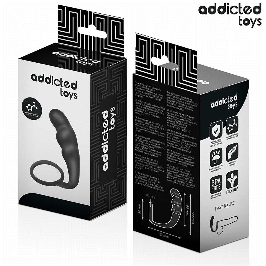 ADDICTED TOYS - ANALPLUG MIT RING MODELL 4 – Bild 6