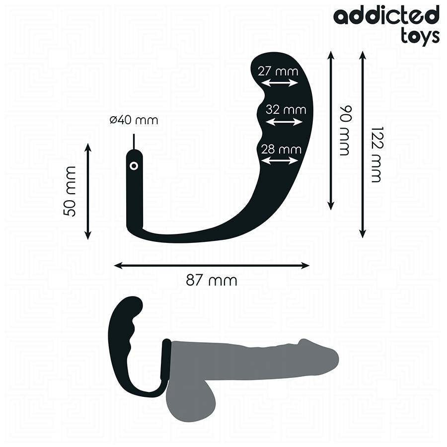 ADDICTED TOYS - ANALPLUG MIT RING MODELL 4 – Bild 4