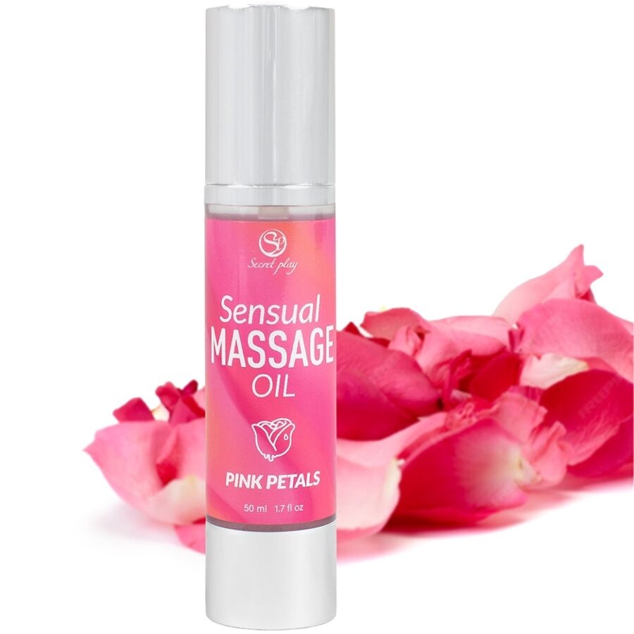SECRETPLAY - PINK PETALS MASSAGEÖL – Bild 3