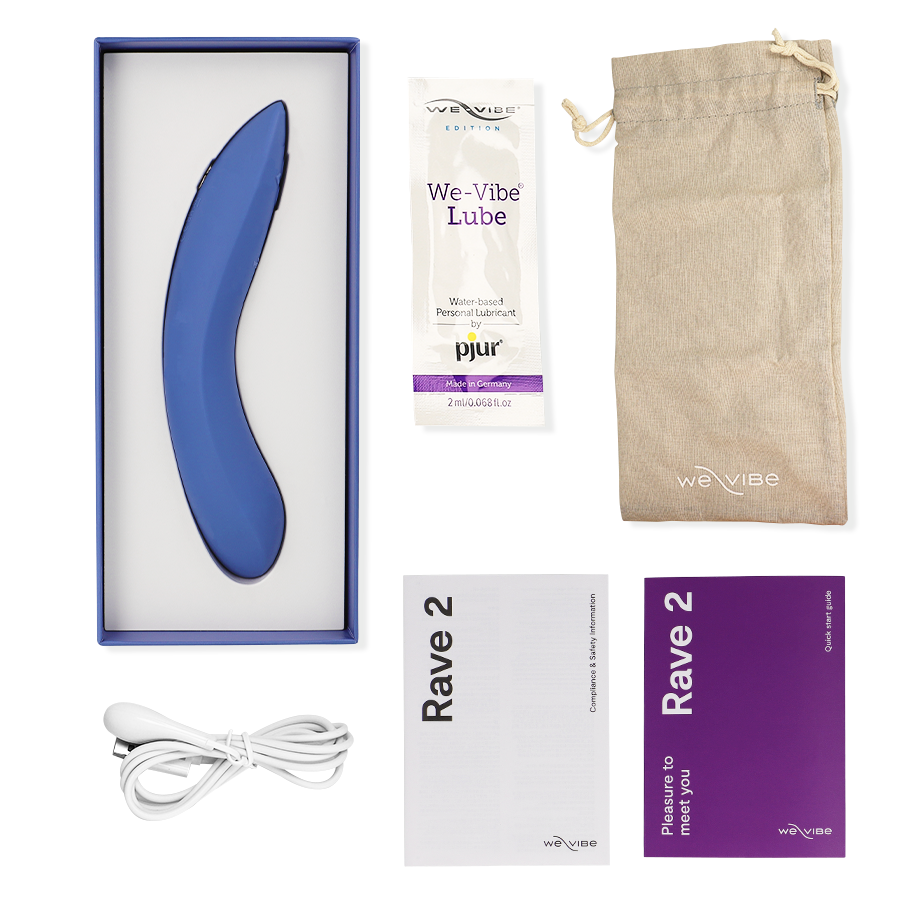 WE-VIBE - RAVE 2 VIBRADOR PUNTO G AZUL – Bild 6