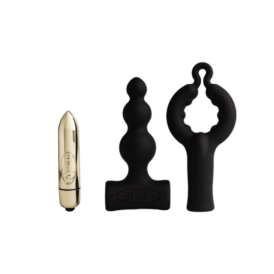 ROCKS-OFF - PETITE SENSATIONS BUBBLES ANAL PLUG VIBRATOR SCHWARZ – Bild 6