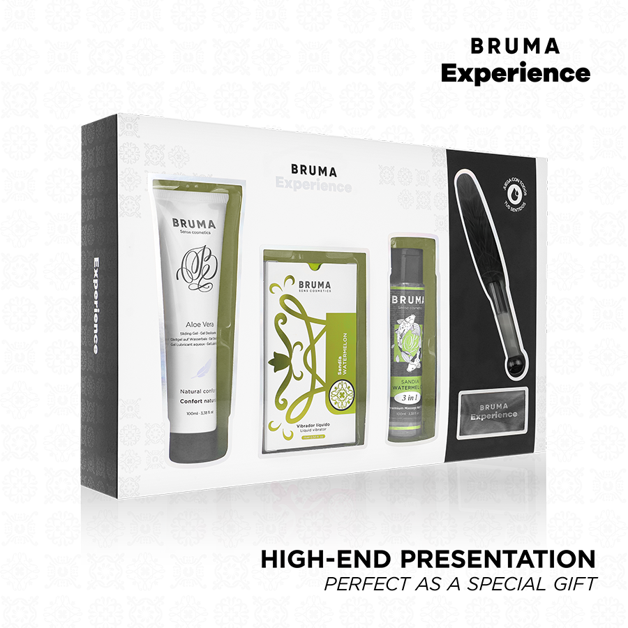 BRUMA XPERIENCE - SÜSSE VERSUCHUNG KIT VIBRO-ORGASMISCHE WASSERMELONE