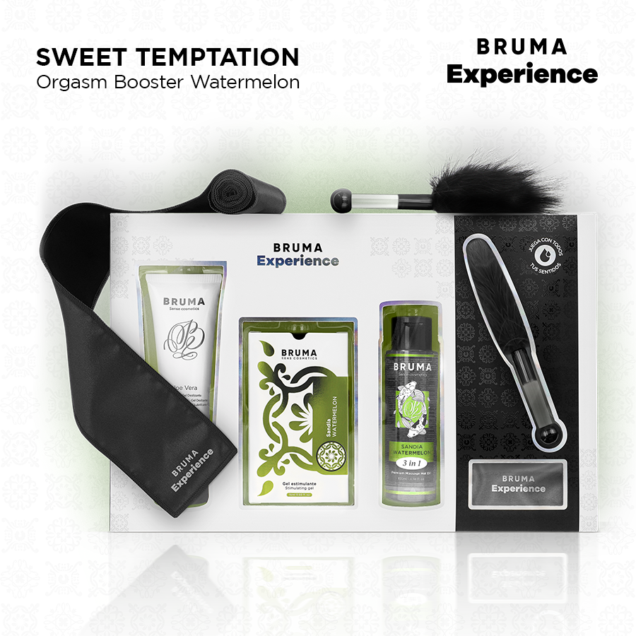 BRUMA XPERIENCE - SÜSSE WASSERMELONE TEMPTATION KIT MIT ORGASMUSVERSTÄRKER – Bild 7