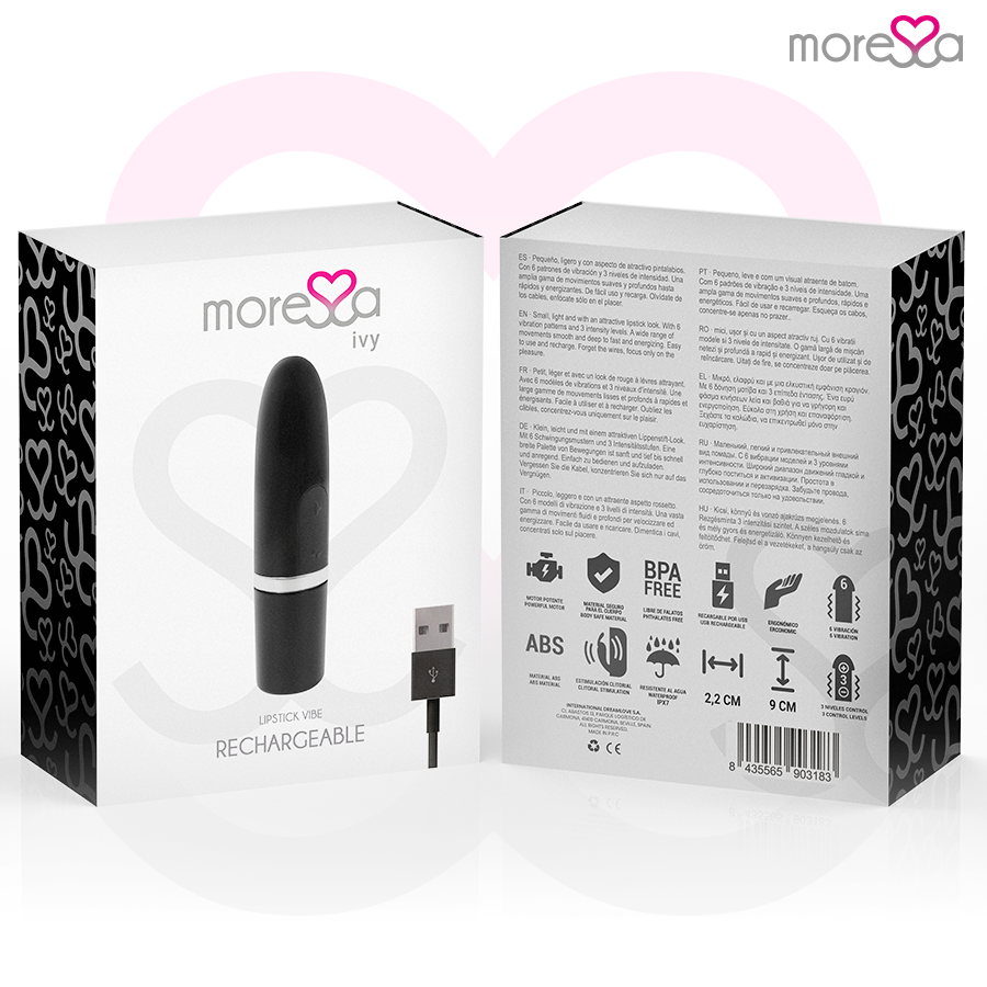 MORESSA - IVY VIBRATOR STIMULATOR REISE SCHWARZ – Bild 7