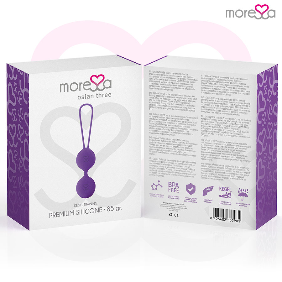 MORESSA - OSIAN DREI PREMIUM LILA SILIKON – Bild 6