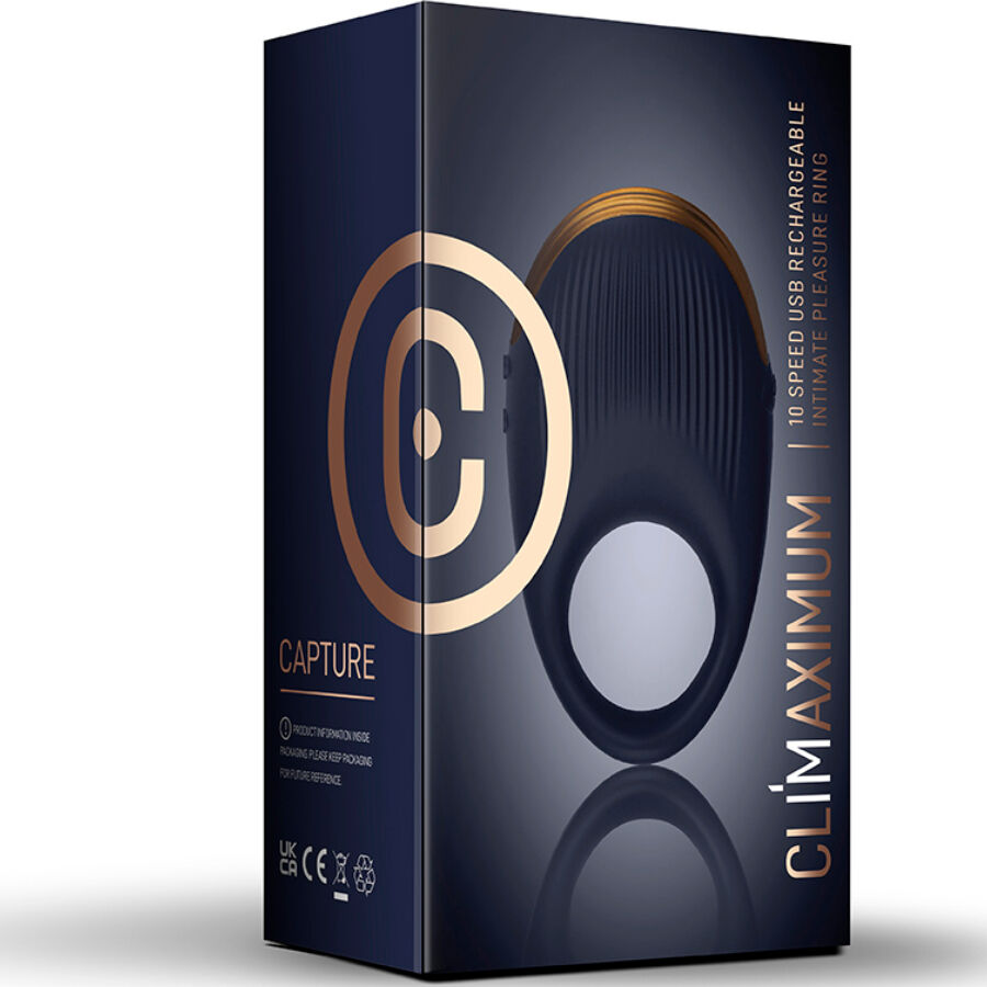 CLIMAXIMUM - CAPTURE SENSORY COCK RING VIBRATOR – Bild 3