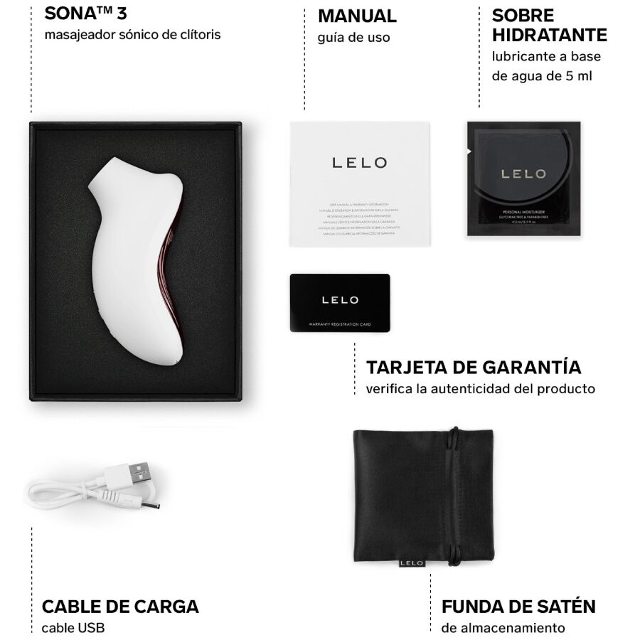 LELO - MASAJEADOR SÓNICO DE CLÍTORIS – Bild 5