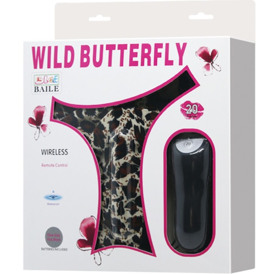 BAILE - Stringtanga mit Vibrationskugel und Fernbedienung, Schwarz – Bild 5