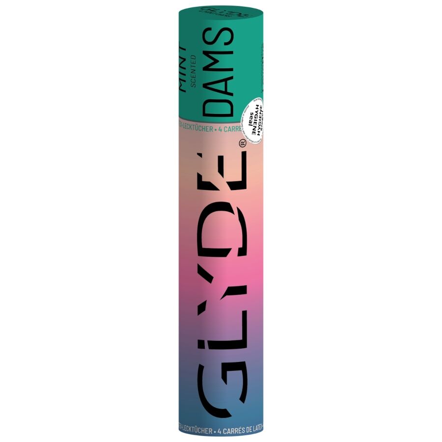 SHEER GLYDE - DAMS LÁMINAS LATEX SEXO ORAL MENTA