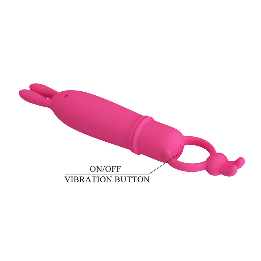 PRETTY LOVE - DELIA RABBIT VIBRATOR MIT WIDERSTANDSRING – Bild 4
