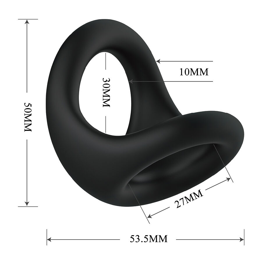 CRAZY BULL - NESTOR ERGONOMISCHER PENIS- UND HODENRING – Bild 6