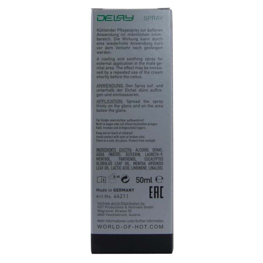 HOT - VERZÖGERTES SPRAY 50 ML – Bild 3
