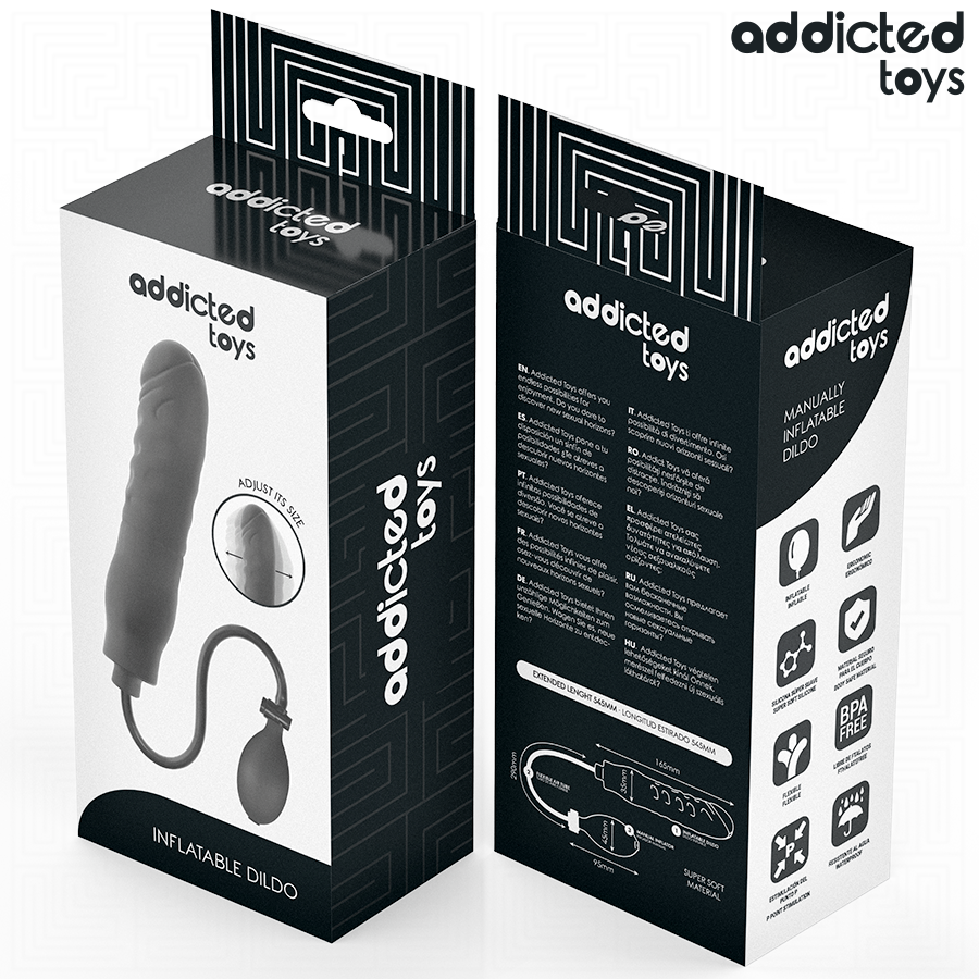 ADDICTED TOYS - AUFBLASBARES DILDO MODELL 3 – Bild 7
