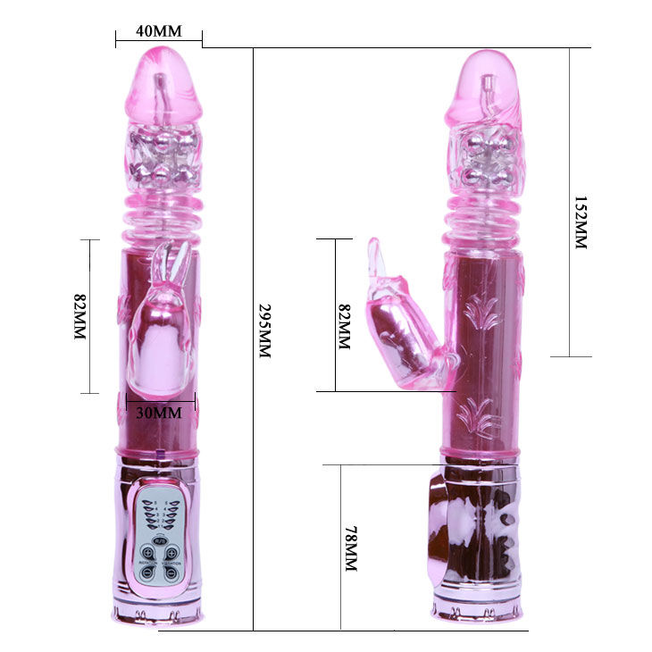 BAILE - POCHENDER BUNNY PINK RAMPANT ROTATOR – Bild 7