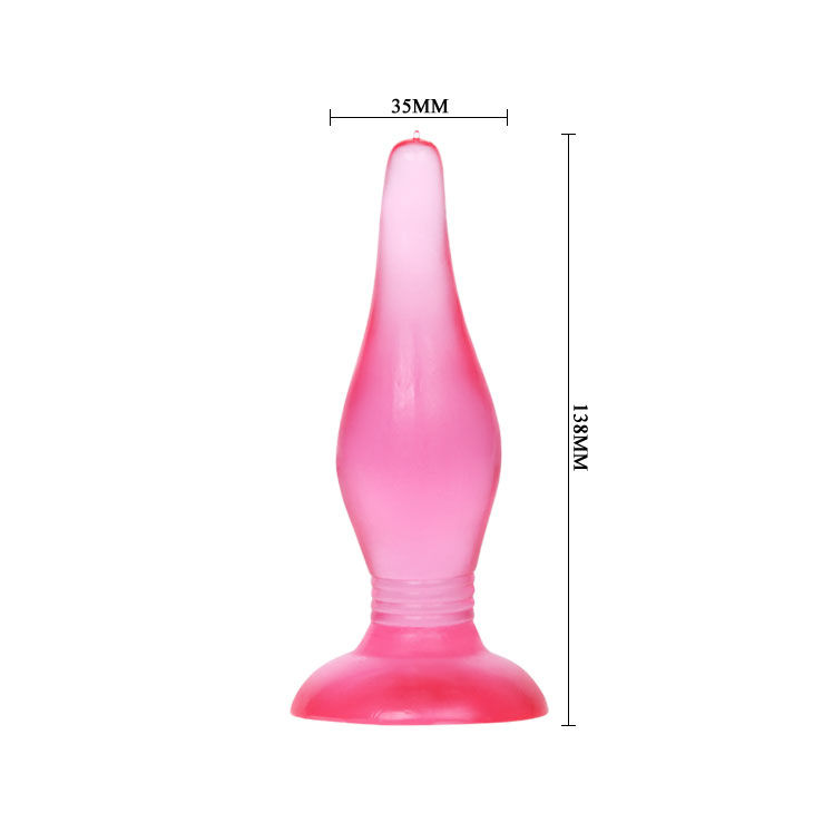 BAILE - LILA SOFT TOUCH ANALSPLUG 14.2 CM – Bild 3