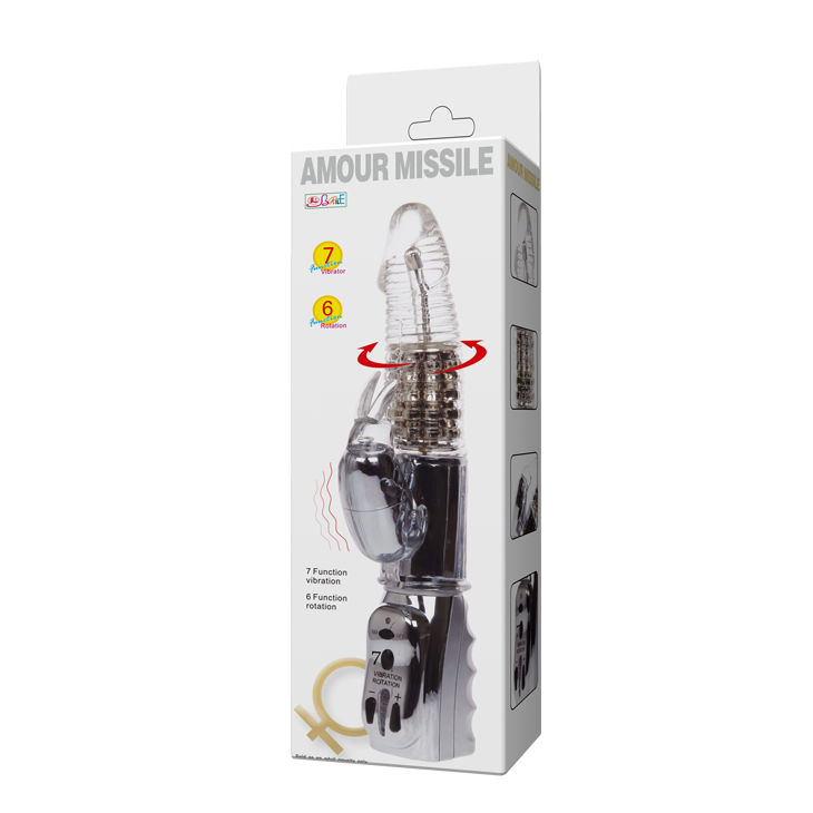 BAILE - AMOUR RAKETEN TRANSPARENTER ROTATOR 26.5 CM – Bild 8