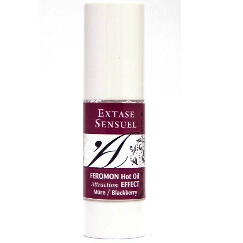 EXTASE SENSUAL - MASSAGEÖL MIT WRMEFFEKT UND BROMBEER PHEROMONEN 30 ML – Bild 3