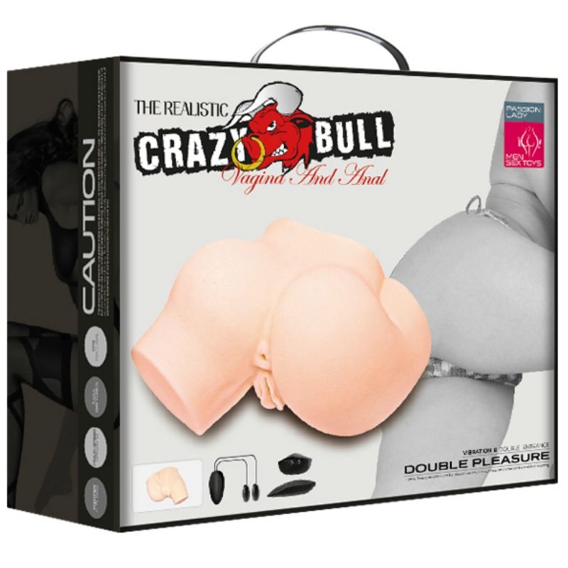 CRAZY BULL - HINTERN MIT REALISTISCHER VAGINA UND ANUS UND VIBRATION – Bild 13