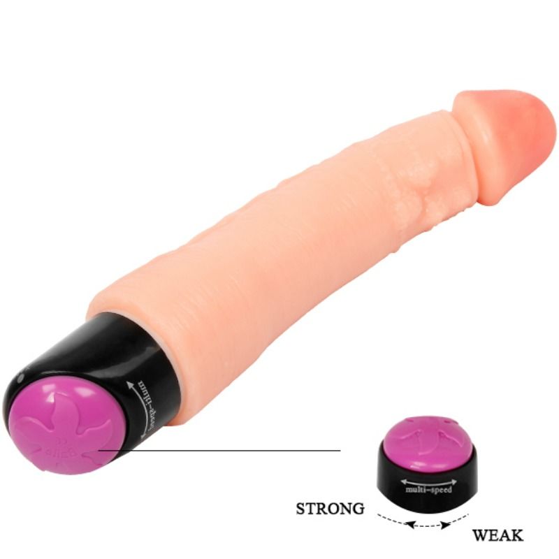 BAILE - FLEXIBLER REALISTISCHER VIBRATOR 25 CM – Bild 3