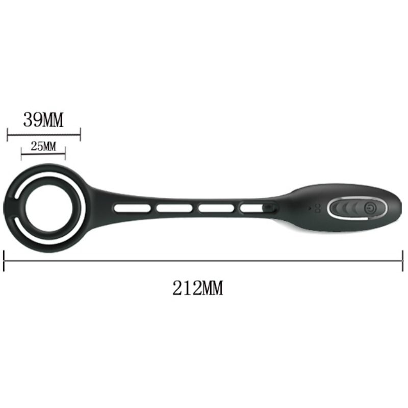 PRETTY LOVE - PENISRINGE MIT VIBRATOR-PLUG – Bild 9