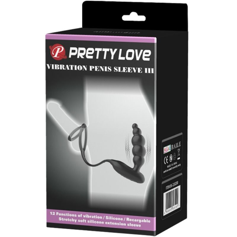 PRETTY LOVE - PENISRINGE MIT VIBRATOR-PLUG – Bild 10