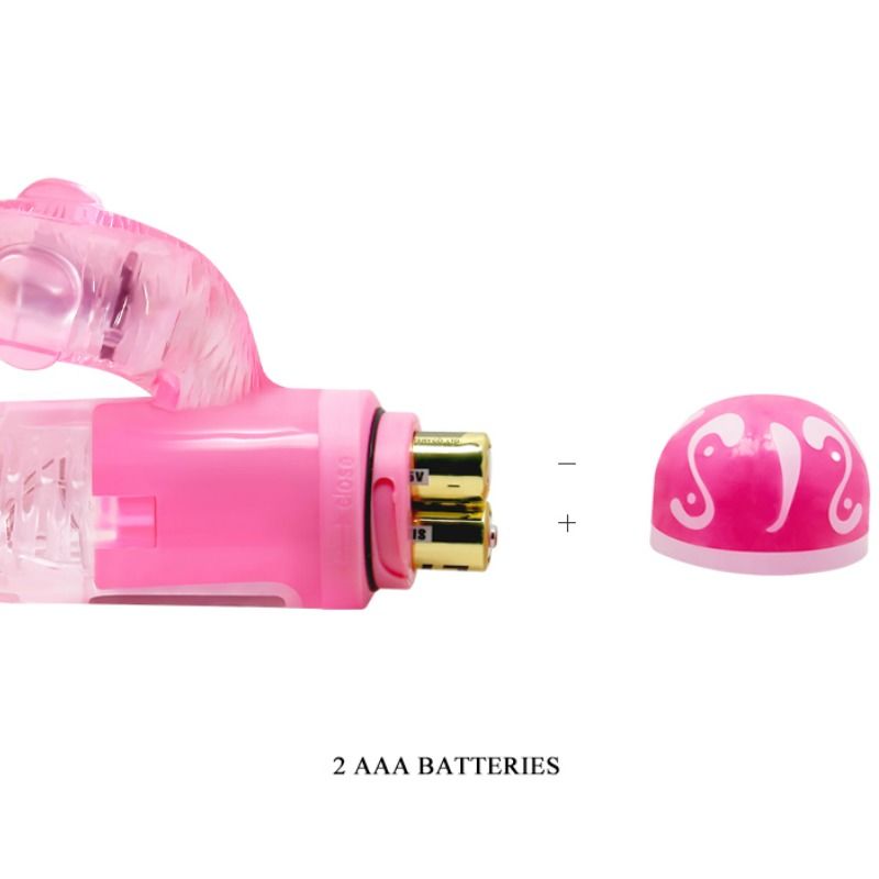 BAILE - MULTISPEEDVIBRATOR MIT ROSA STIMULATOR – Bild 8