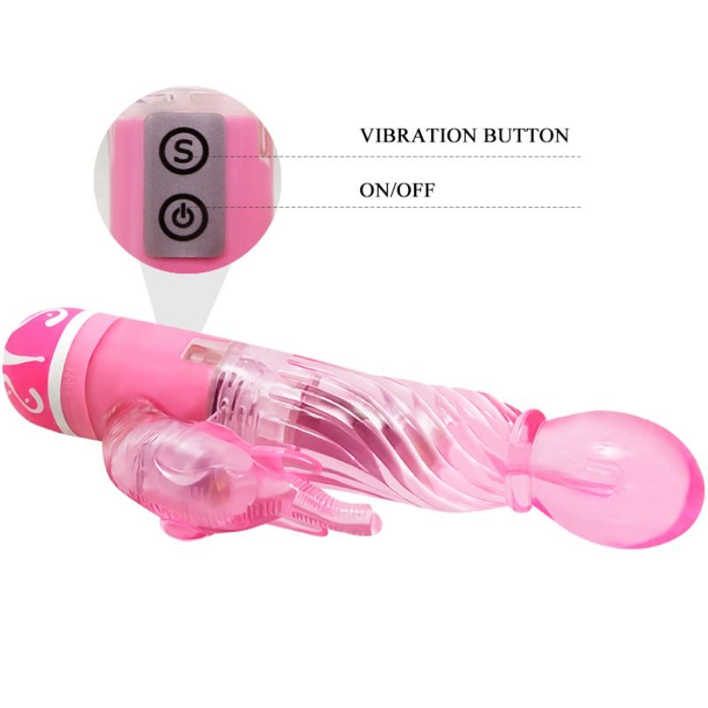 BAILE - MULTISPEEDVIBRATOR MIT ROSA STIMULATOR – Bild 6