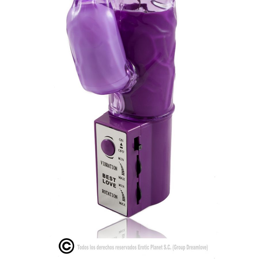 BAILE - LILA KANINCHEN-ROTATOR MIT SUPERSTIMULATOR – Bild 3